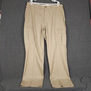Dickies FLEX Cargo Pants Khaki Relaxed Fit Mens Size 40x32 Work‎ Utility